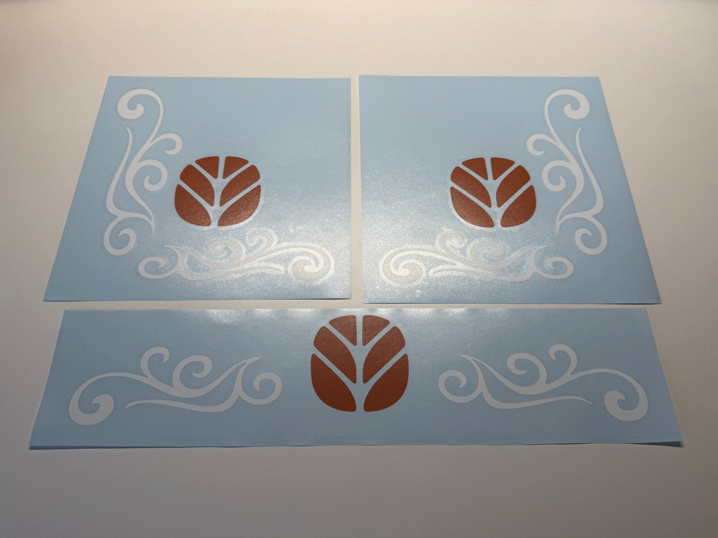 Fiat corner swirls + Free back window swirl