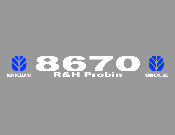 8670 new holland sticker