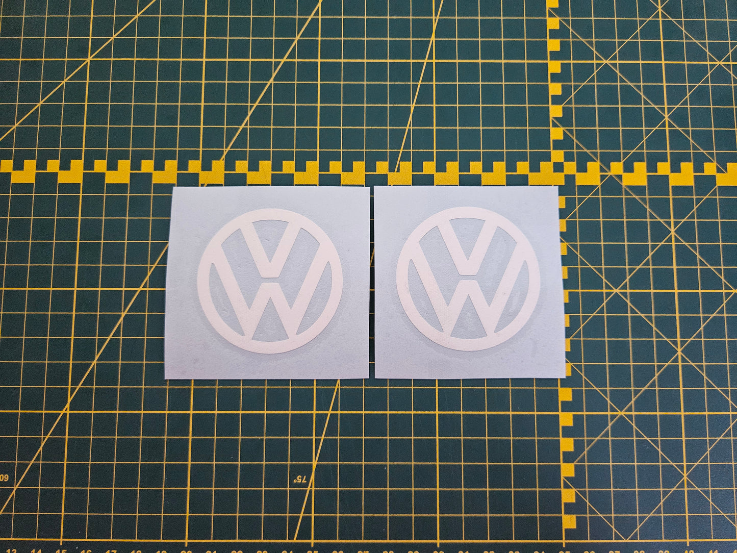 VW logo sticker (PAIR)