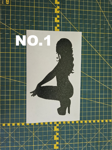 woman silhouette (PAIR)