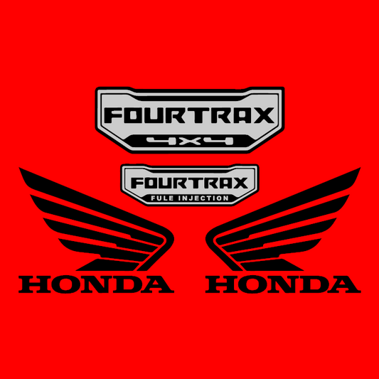 honda 420 new type full sticker bundle