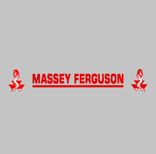 Massey Ferguson woman logo sunstrip