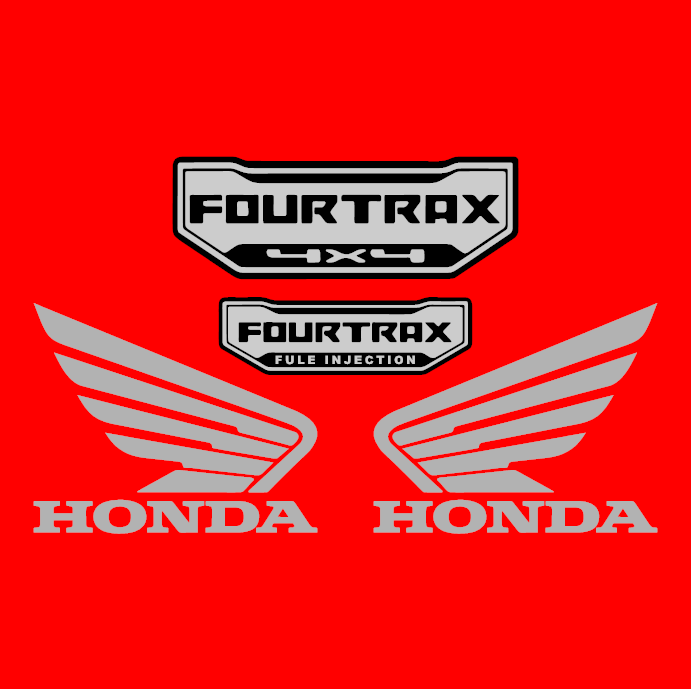 honda 420 new type full sticker bundle