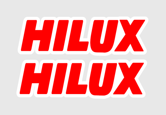 hilux stickers pair