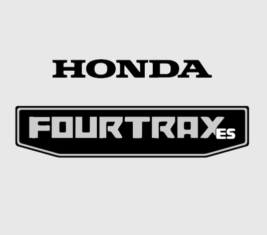 honda 250 front stickers
