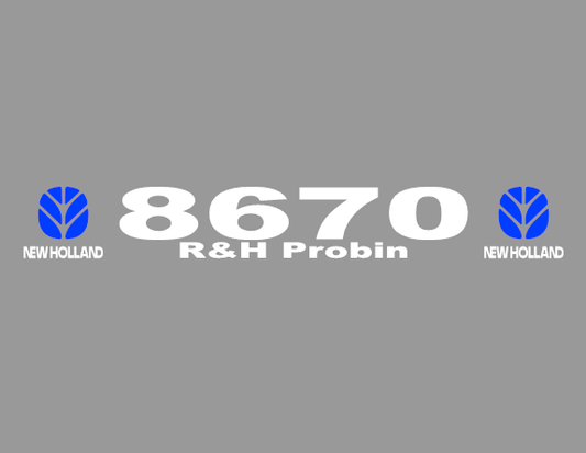 8670 new holland sticker